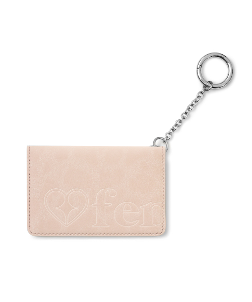 SOFT CARD KEYRING - LEOPARD BLOSSOM