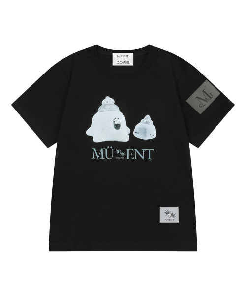 MUCENT X COIRIS MARINAE SIDE LEATHER PATCH HALF T (2COLOR)