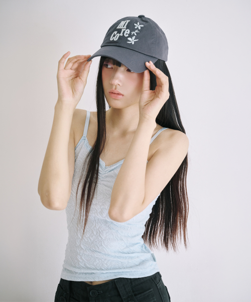 CALI BALL CAP CHARCOAL