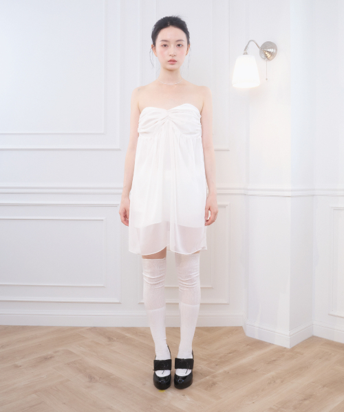 LOLA MINI DRESS WHITE