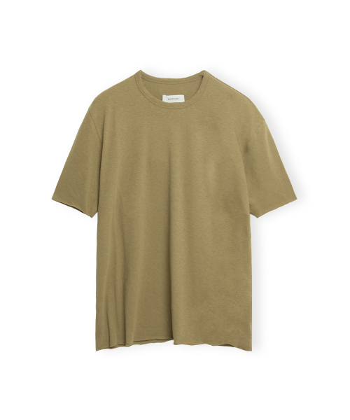 Cut Off Half Sleeve, Khaki