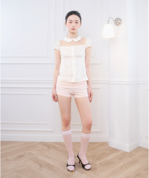 PARIS BLOUSE IVORY