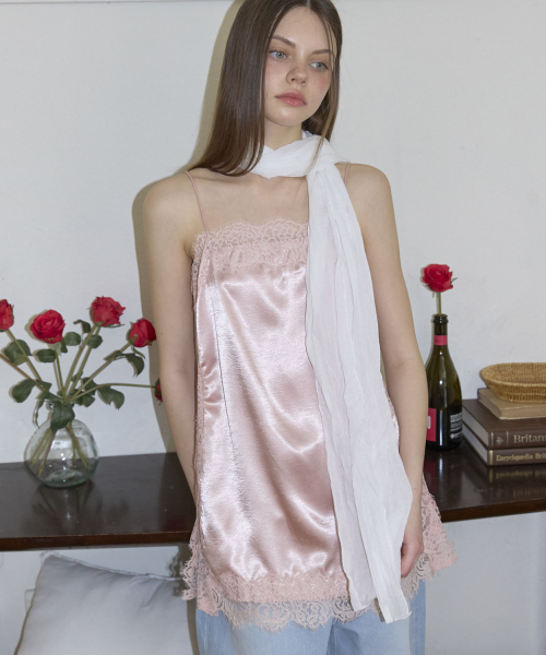 Cotton Pleated Long Scarf_3color