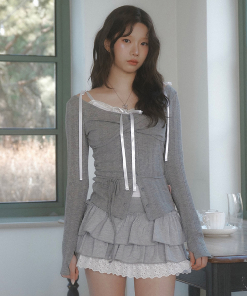 Rosie twist button Top(5colors)