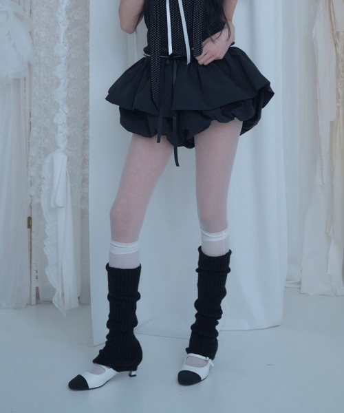 Cloud Bubble Mini Skort(3colors)