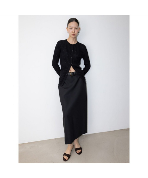 Troia H Line Skirt Black (TA6127A045)