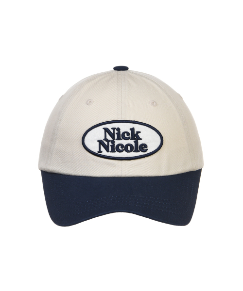 OVAL WAPPEN BALL CAP_TWOTONE NAVY