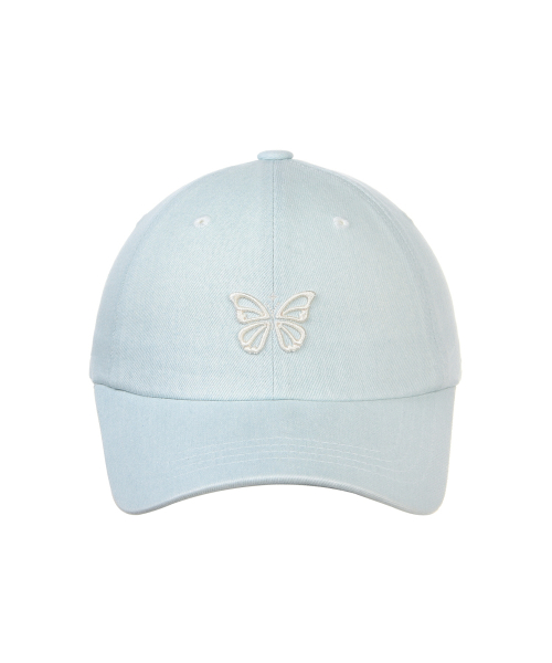 MINI BUTTERFLY BLINK BALL CAP_SKY BLUE