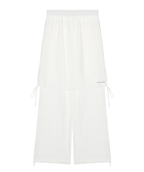 LAYERED STRING WRAP SKORT_IVORY