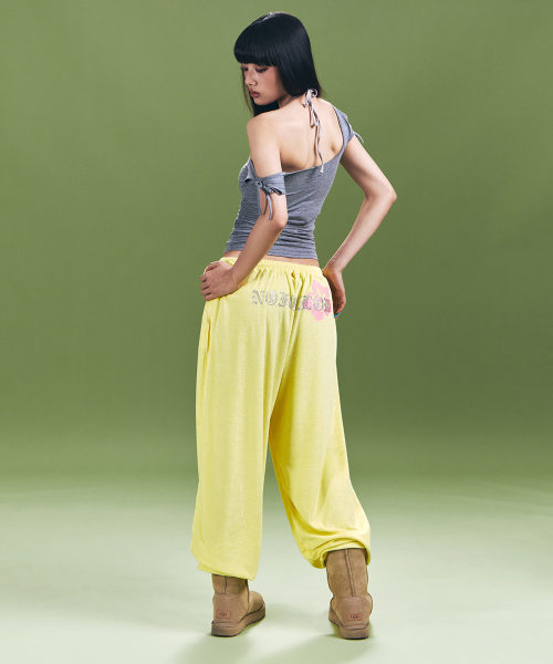 Weenie Terry Jogger Pants (Yellow)