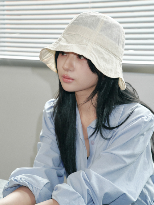 Molly String Bonnet Hat (Ivory)