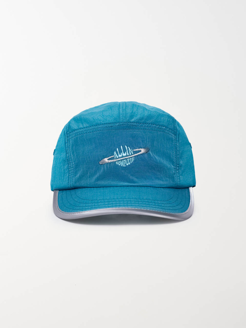 Saturn Nylon Camp Cap (Blue Green)