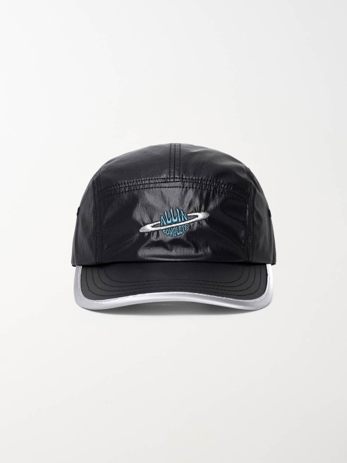 Saturn Nylon Camp Cap (Black)