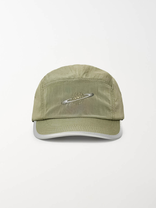 Saturn Nylon Camp Cap (Olive)