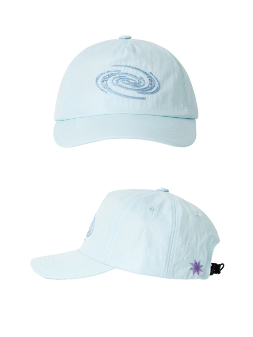 Tornado Nylon 5 Panel Cap (Sky Blue)