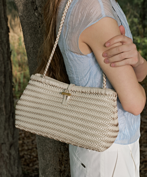 Sac Petit Tissage Ivory