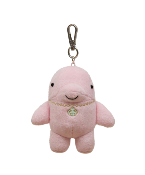 Dolphin Doll Keyring PINK