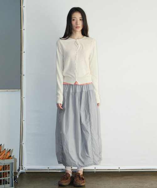 bamon balloon skirt (gray)