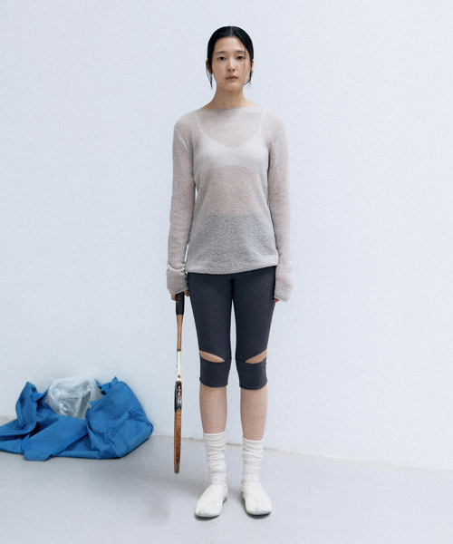 fei boucle pullover (light gray)