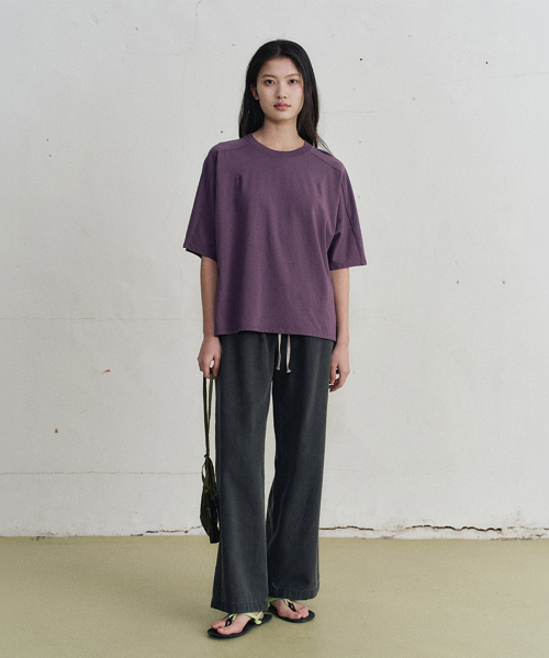 lude cotton t-shirt (2color)
