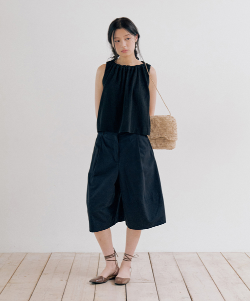 mori burmuda pants (2color)