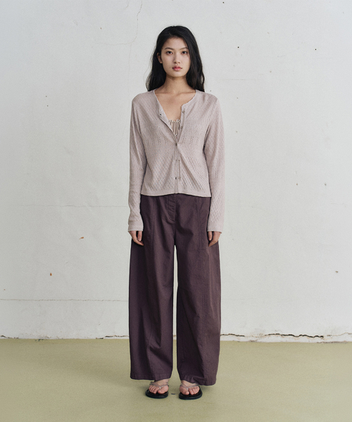 junia curved pants (2color)