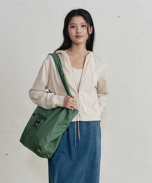ben hooded zip-up (ecru)
