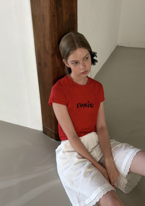 Rosie Blossom Tee_Red
