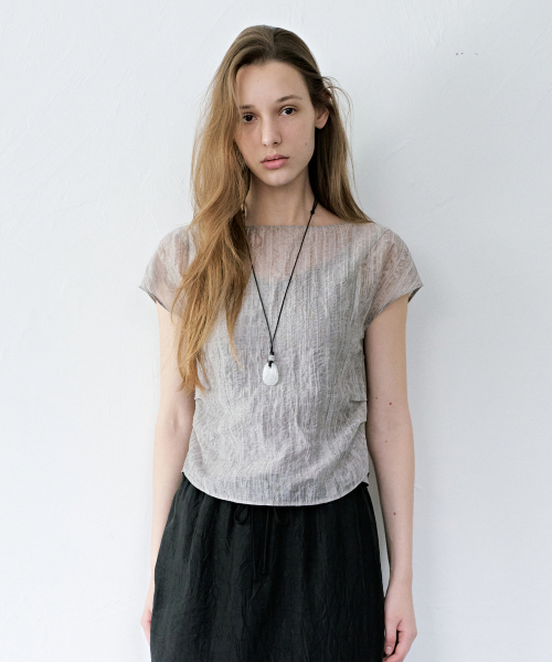 Rive Boatneck Blouse_2color