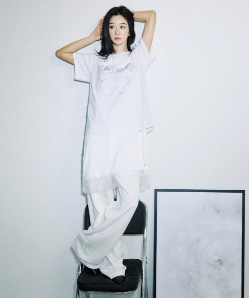 RIVET DETAIL WIDE PANTS_WHITE