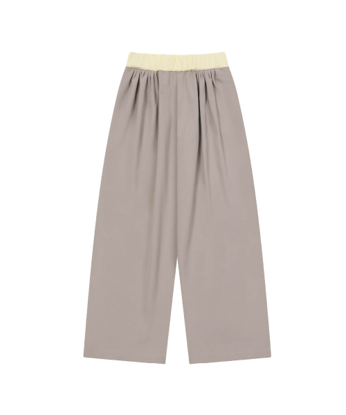 STUDIO TRACK PANTS OATMEAL