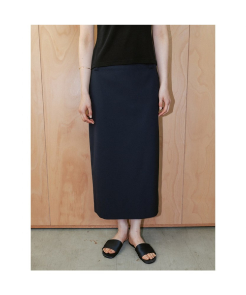 Jo Midi H Line Skirt Navy (TA6427A12R)