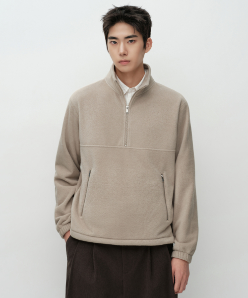 폴라 플리스 쿼터 집