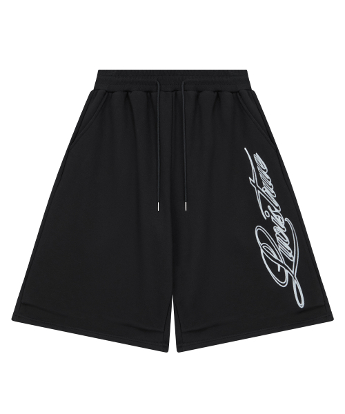 SY BASIC BERMUDA PANTS(BLACK)