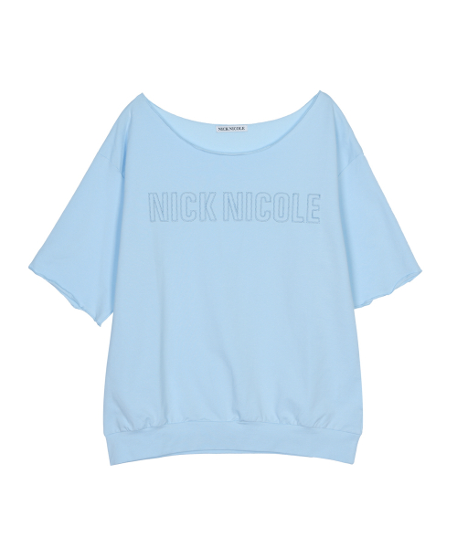 RAW CUT HALF SLEEVE TOP_SORA