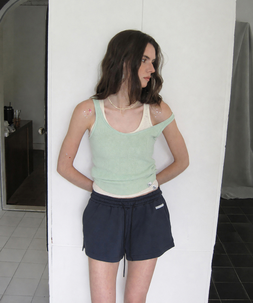 Shell banding shorts - Navy
