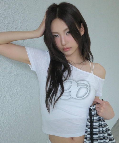 KIKI SLIM TEE / WHITE