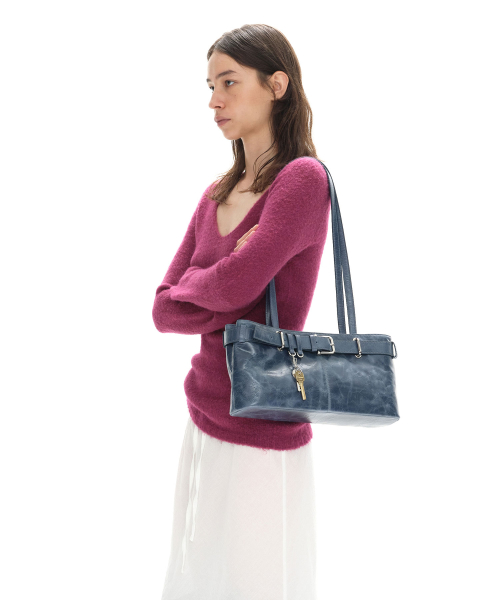 SHOULDER BROCLE [AGED BLUE]