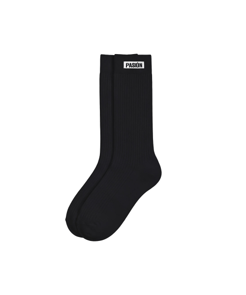 Cotton Candy Socks_Black
