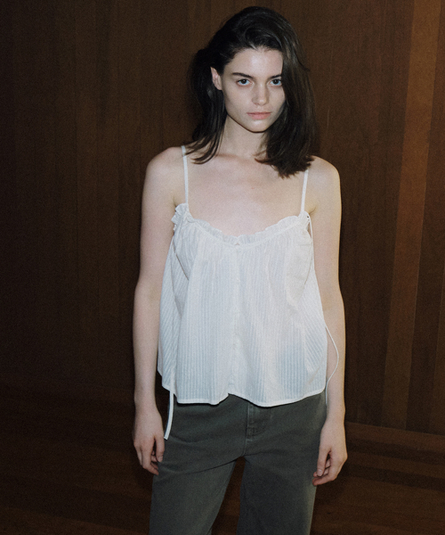 Levi Frill Bustier_Cream