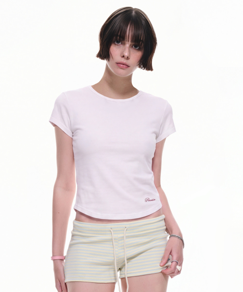Soft Core Short Sleeve Tee_White