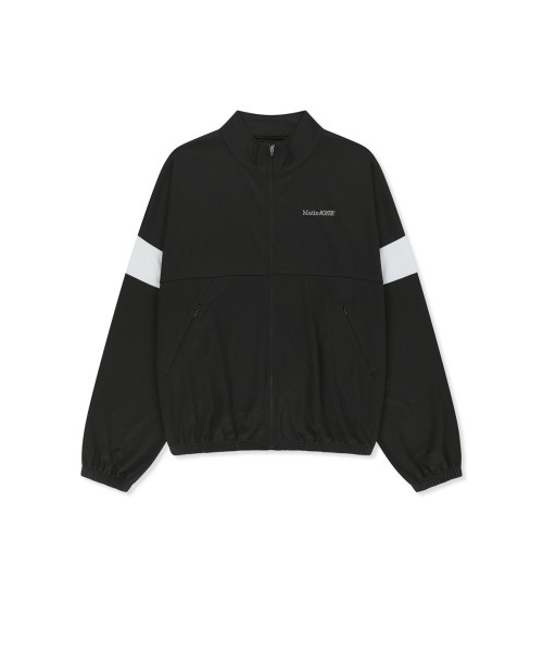 MATIN PACE VORTEX GRAFFITI ZIP UP IN BLACK
