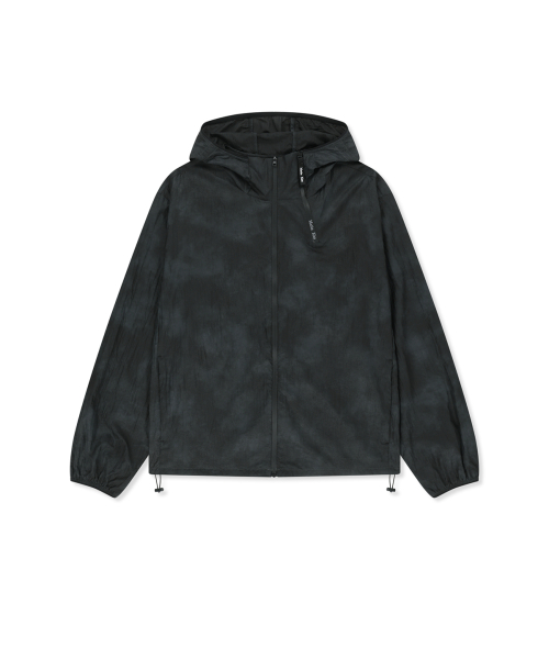 MATIN PACE REFLECTIVE LOGO WINDBREAKER IN BLACK