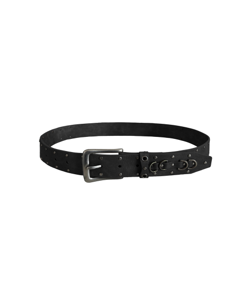 Sienna Stud Belt_ Black