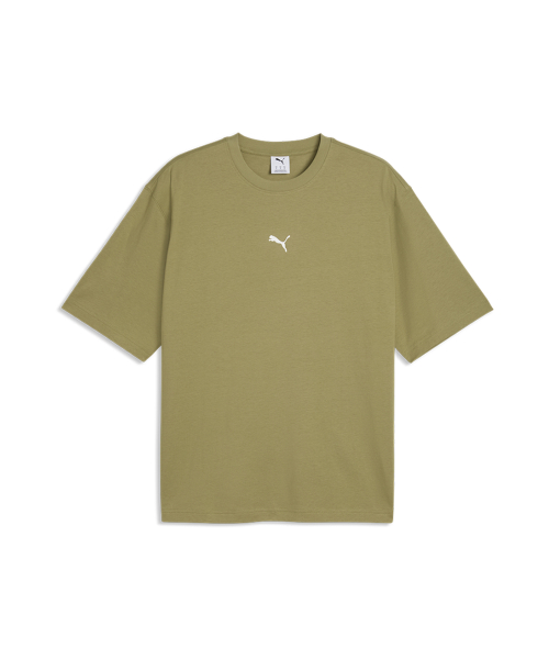 RUN CULTURE COLLECTIVE Boxy Graphic Tee - Chai Latte / 639095-89