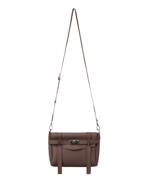 JELLY POINT CROSS BAG IN BROWN