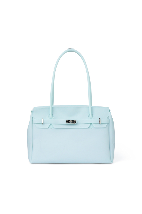 JELLY TWO-WAY BIG BAG IN ICE BLUE