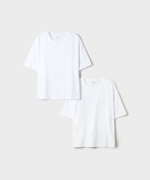 [2PACK] 남성 세미 크롭 반팔티_SPRWGA9A20