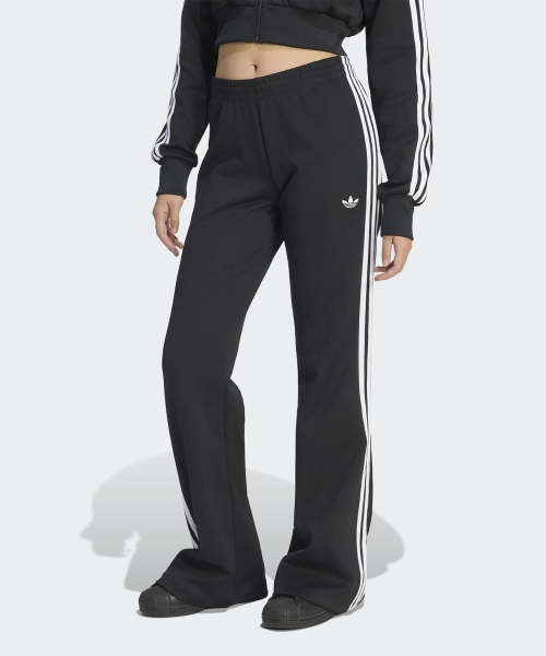 FLARED PANTS BLACK/WHITE