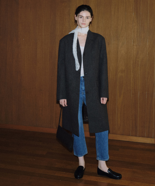 Classic Tailored Coat_Brown